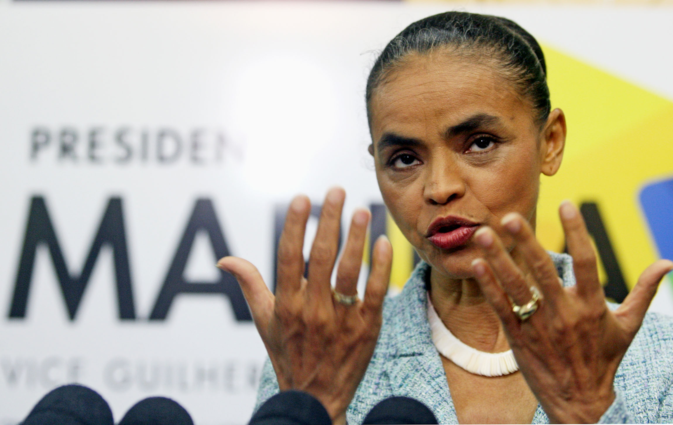 COLETIVA DA CANDIDATA DERROTADA MARINA SILVA