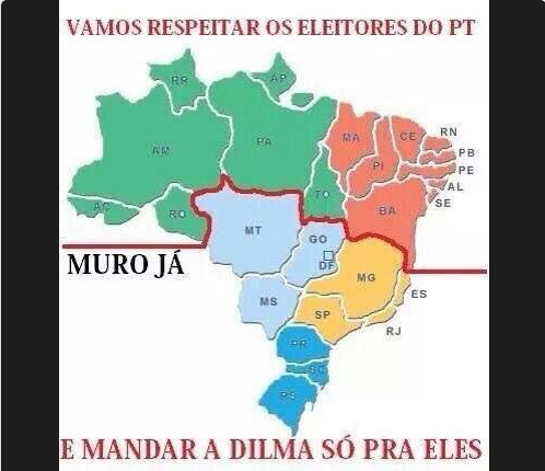 Brasil dividido