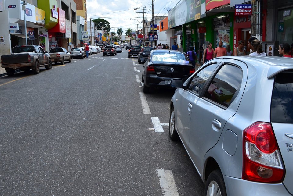 Estacionamento no centro