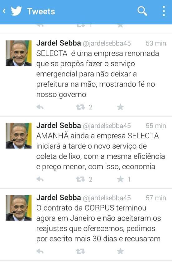 Twitter do Jardel